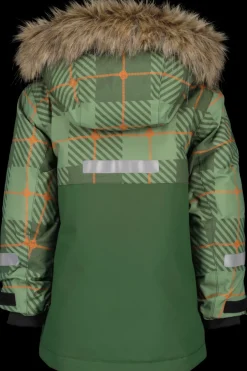 Didriksons Polarbjörnen Printed Kids' Parka- Syystakit|Talvitakit