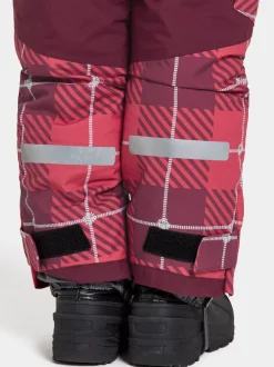 Didriksons Polarbjörnen Printed Kids' Bib Pants- Toppahousut