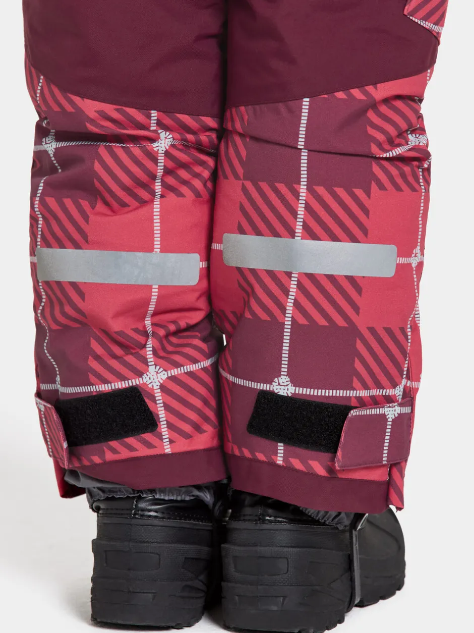 Didriksons Polarbjörnen Printed Kids' Bib Pants- Toppahousut