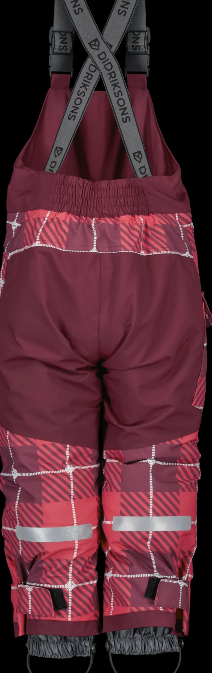 Didriksons Polarbjörnen Printed Kids' Bib Pants- Toppahousut