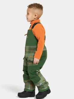 Didriksons Polarbjörnen Printed Kids' Bib Pants- Toppahousut