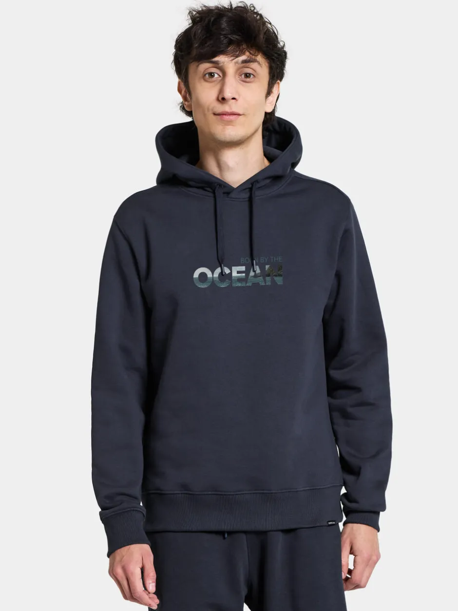 Didriksons Ven Men's Hoodie Ocean- Hoodies & Sweatshirts