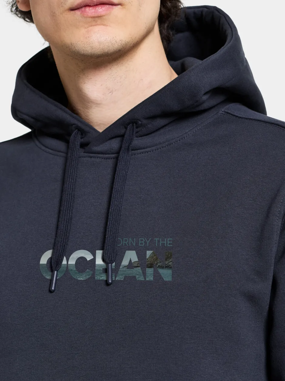 Didriksons Ven Men's Hoodie Ocean- Hoodies & Sweatshirts