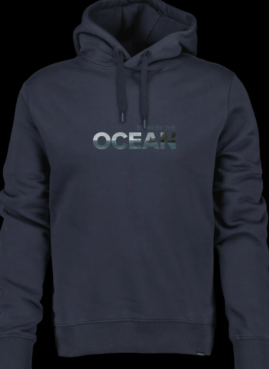 Didriksons Ven Men's Hoodie Ocean- Hoodies & Sweatshirts