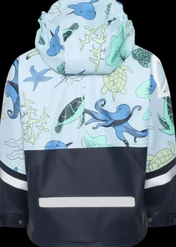 Didriksons Waterman Printed Kids' Set- Vuorittomat Sadeasut