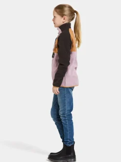Didriksons Yokto Kids' half button- Fleecepaidat & Välikerrokset|Fleecetakit & Fleecepaidat