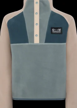 Didriksons Yokto Kids' half button- Fleecepaidat & Välikerrokset|Fleecetakit & Fleecepaidat